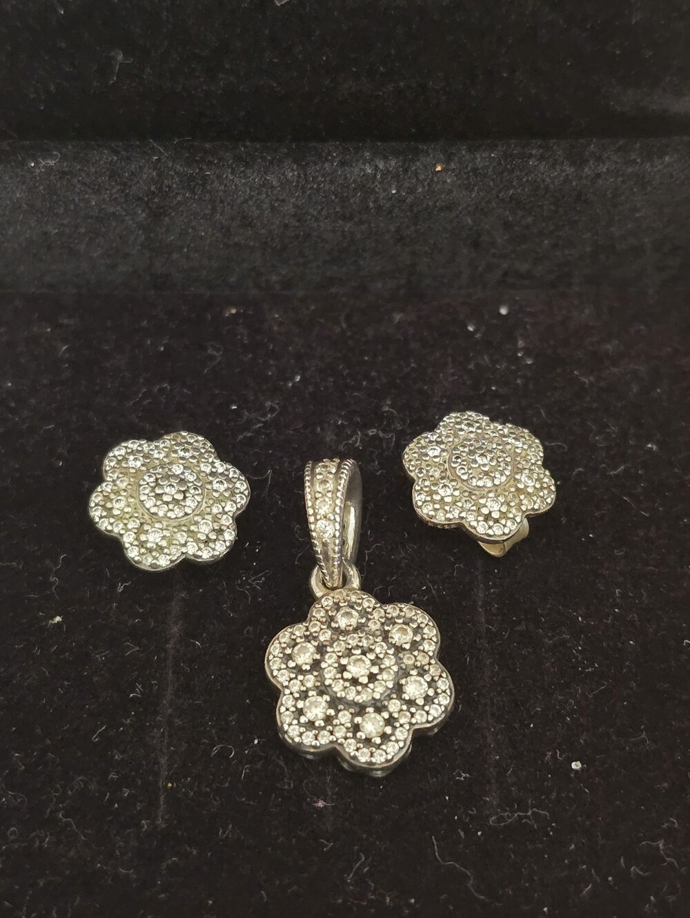 Pandora Earring And Charm/pendant